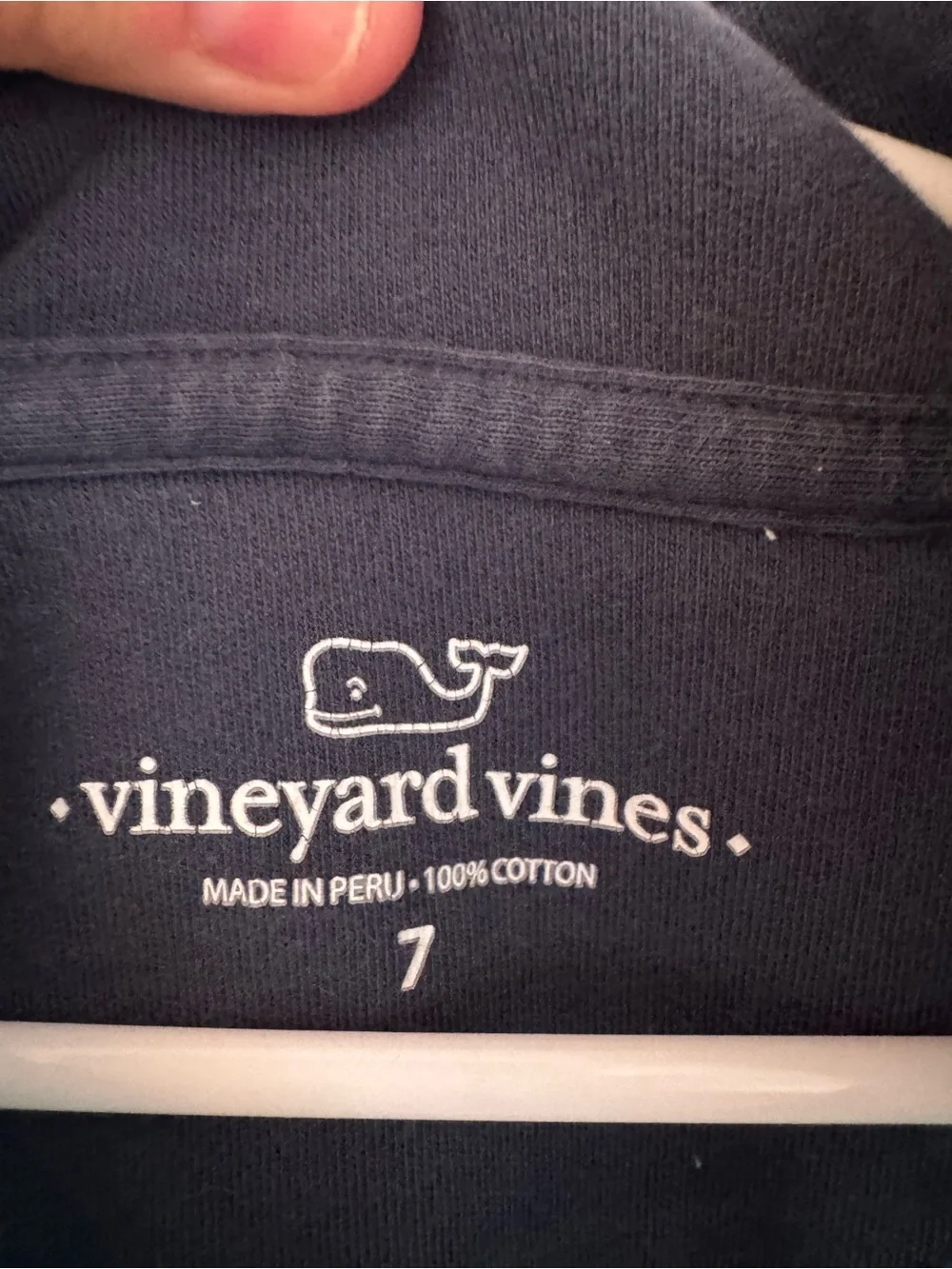 Vineyard Vines Boy’s Light Aqua Quarter-Zip Pullover